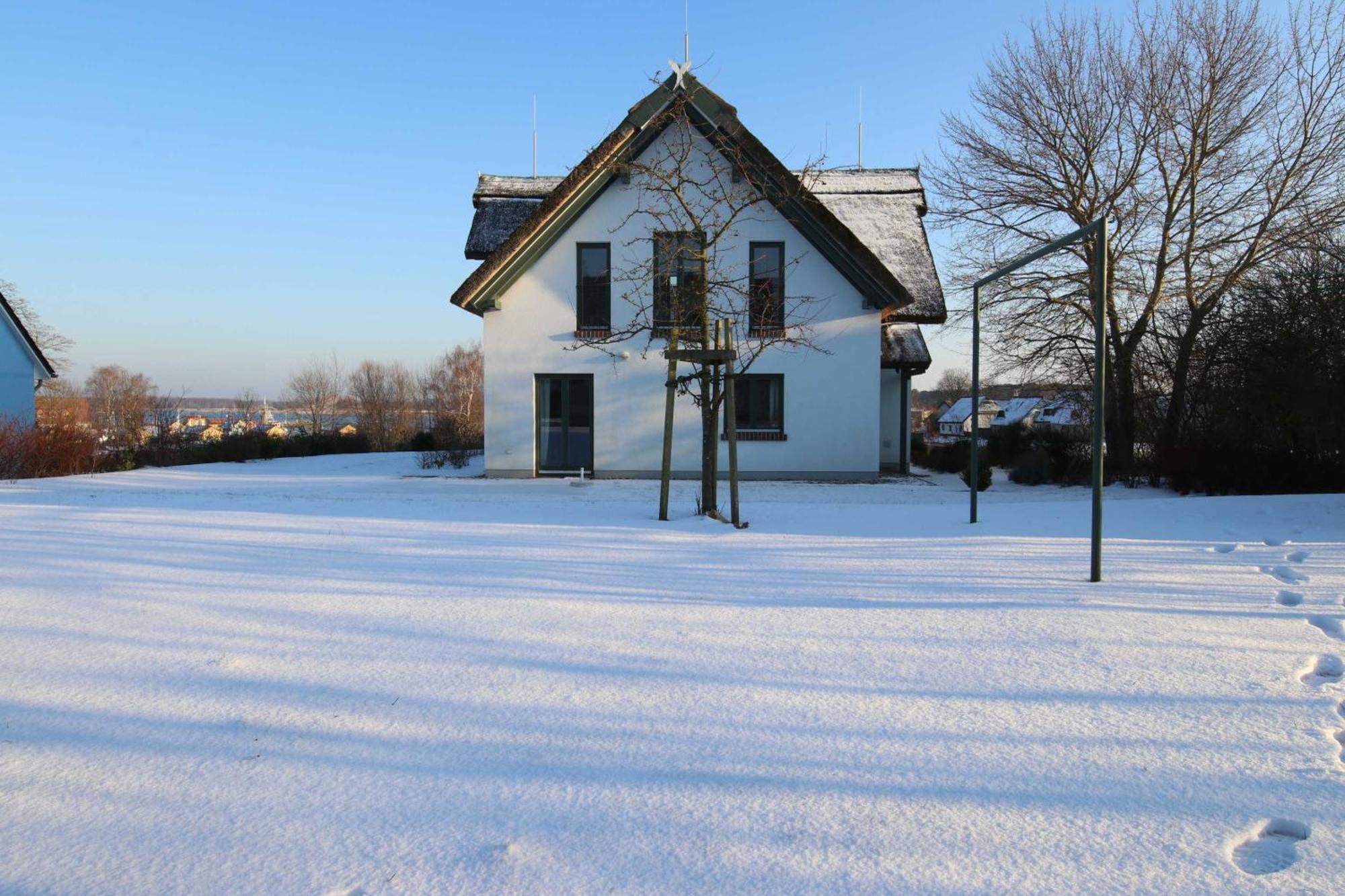 Reetdachhaus Im Fischerdorf Freest Esterno foto